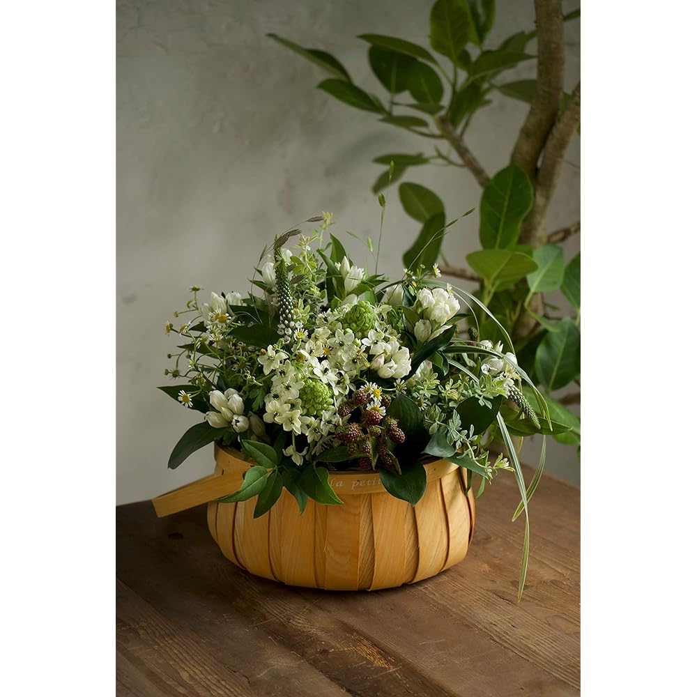 HitoHana Gentian Arrangement White M