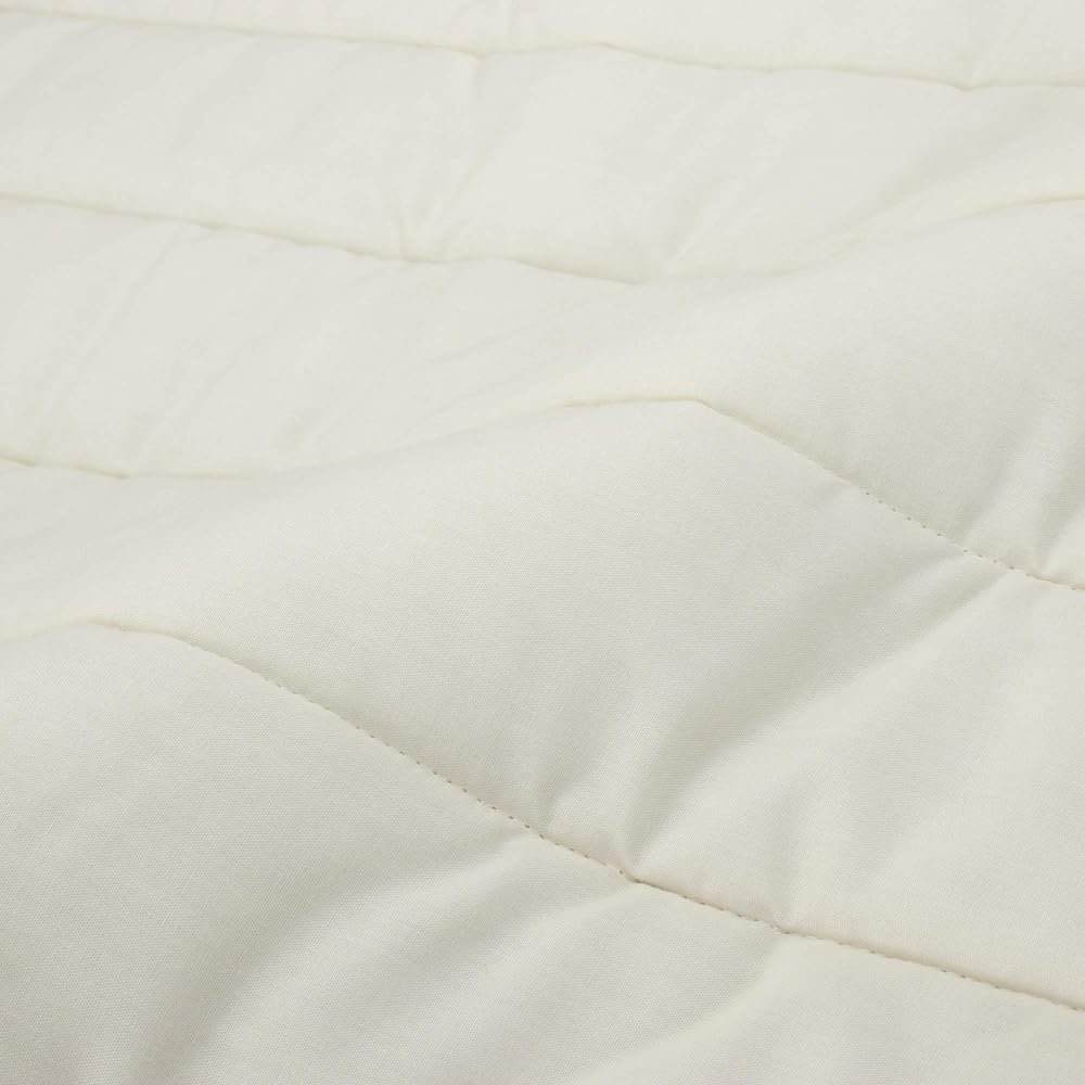 nishikawa [Nishikawa] Warm Bed Pad Semi-double 100% Cotton Made in Japan Durable Reinforced Rubber Fluffy Itelier Plain Brown CM19112672BR