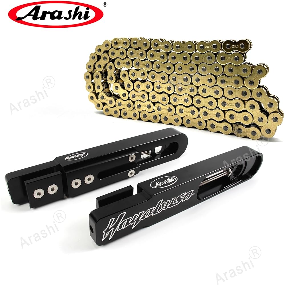 Arashi Swing Arm Extension Extension + Chain for Suzuki Hayabusa Gen 1 GSXR 1300 1999-2007 Motorcycle Modification Accessories Parts GSX1300R GSX-R1300 GSX-R 1300