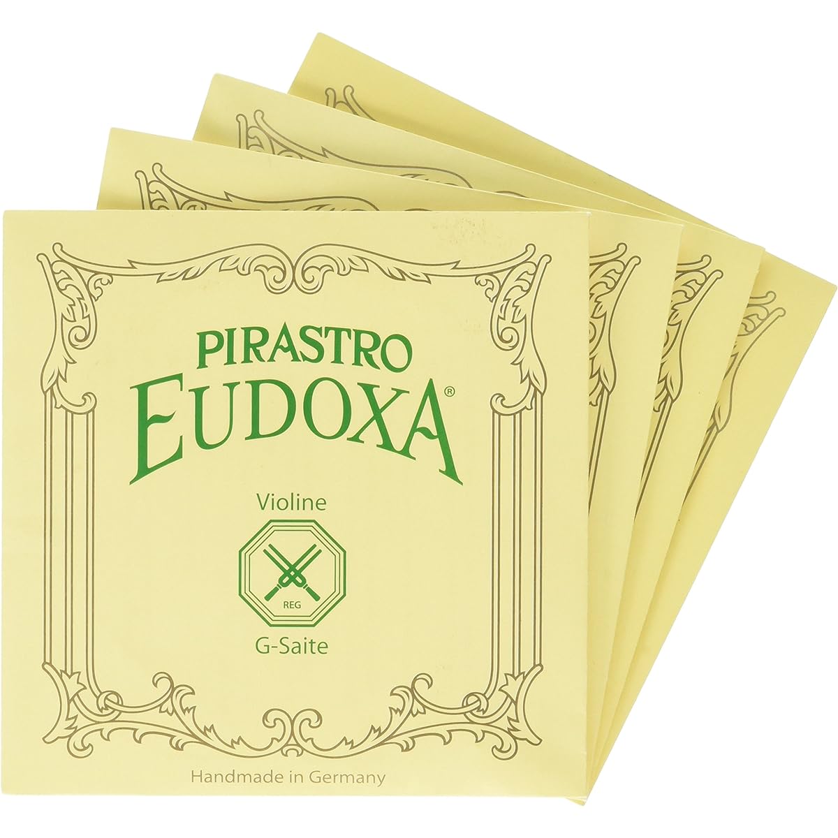 Violin string Oidoxa E (aluminum wound), A, D, G string set E string: Ball