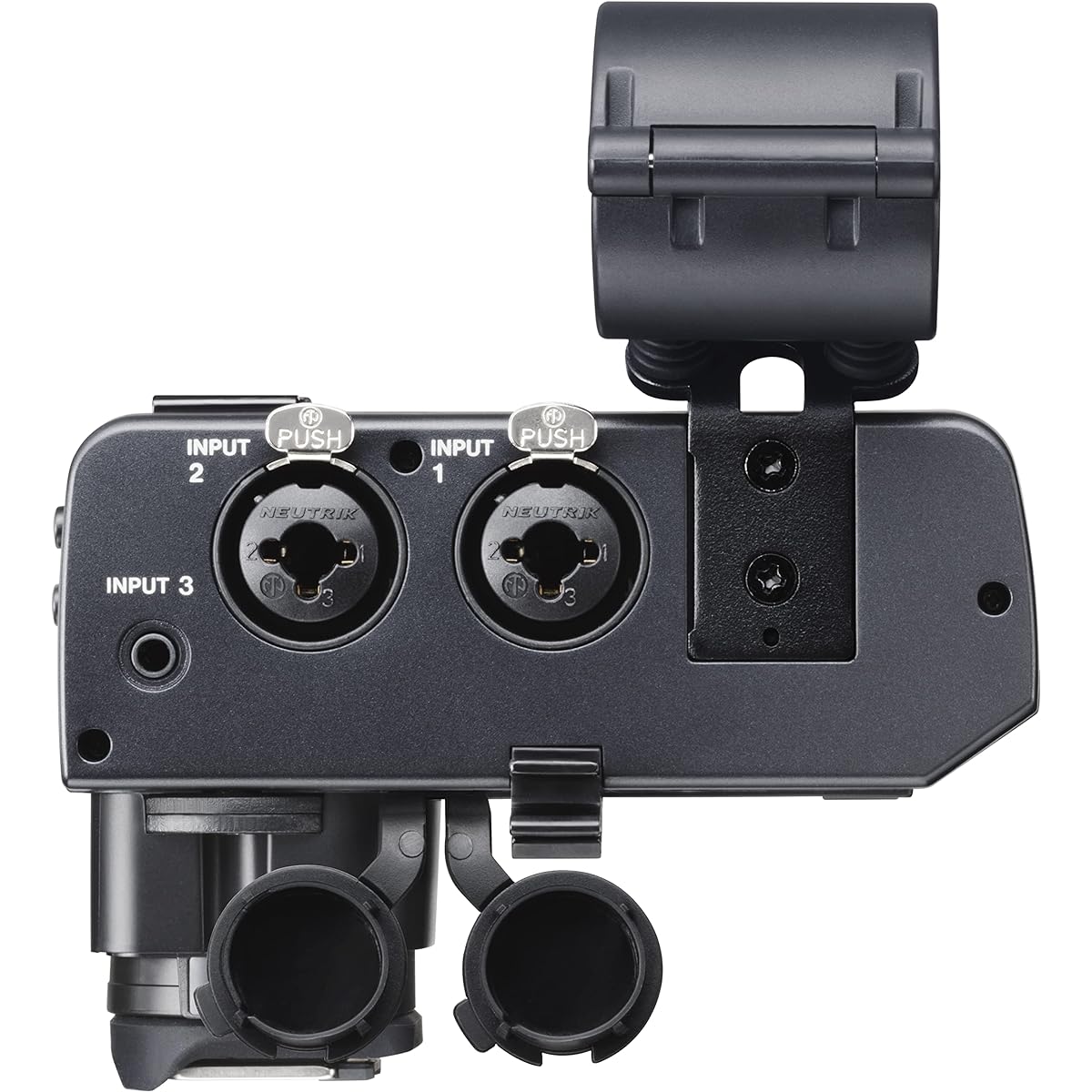 TASCAM CA-XLR2d-C XLR microphone adapter for mirrorless cameras (Canon kit) 2 channel mixer/preamplifier Video audio recording Interview interview Distribution video production