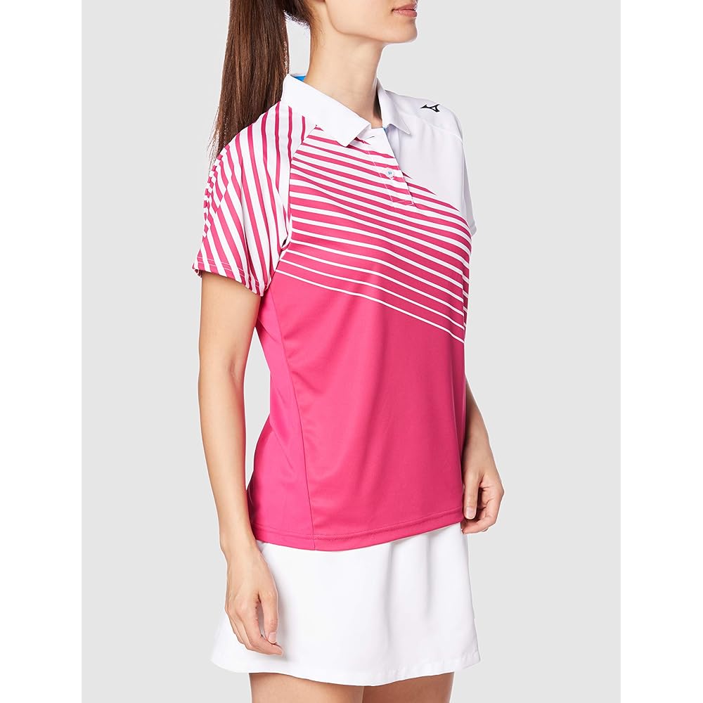 [Mizuno] Tennis Wear Women's Game Shirt Short Sleeve 62JA0213