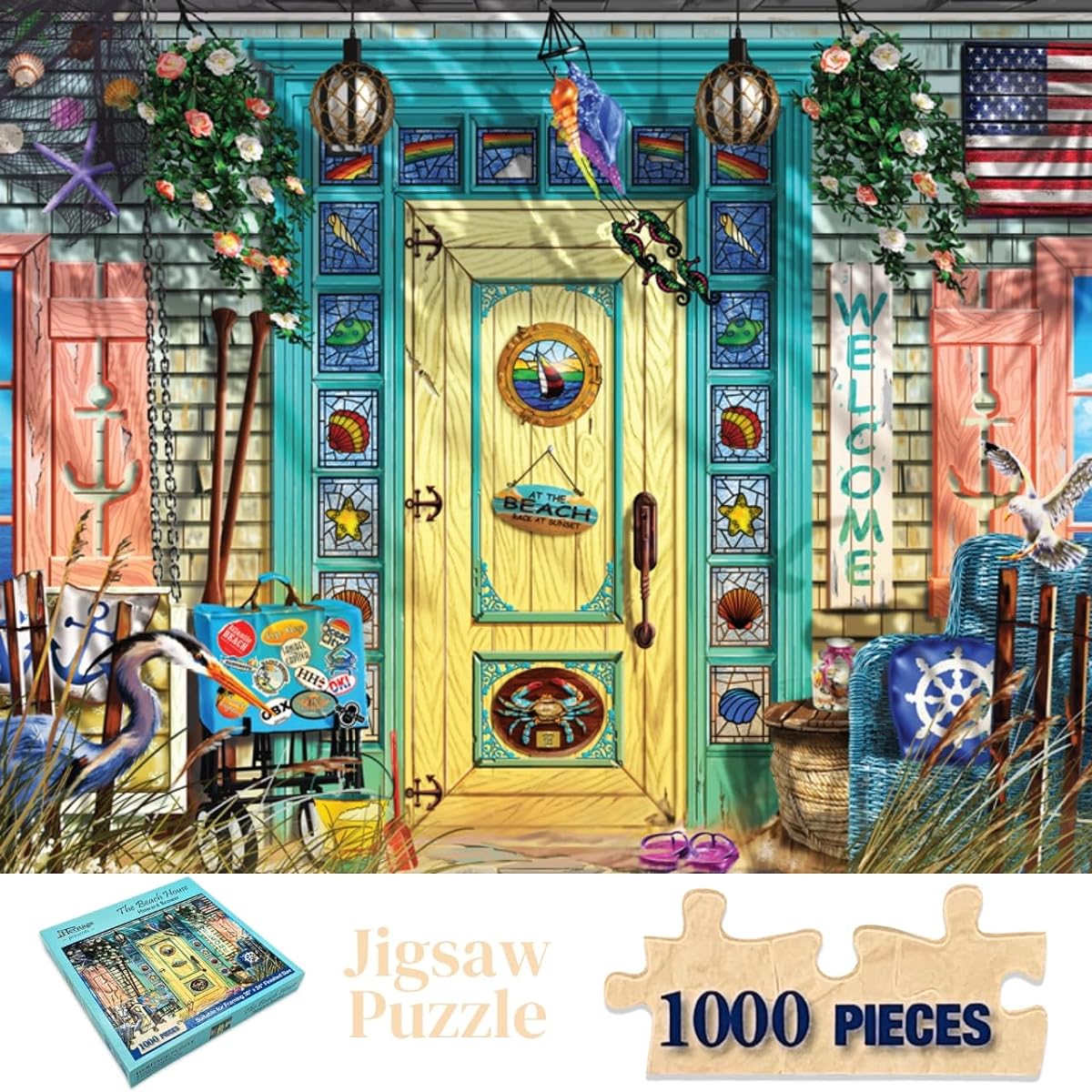 Heritage Puzzles Beach House Puzzle