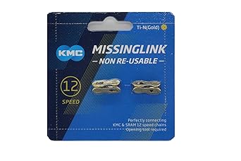 KMC Missing Link for 12 Speed/12S/12 Speed CL552-Ti-N Missing Link (Gold) [Parallel Import]