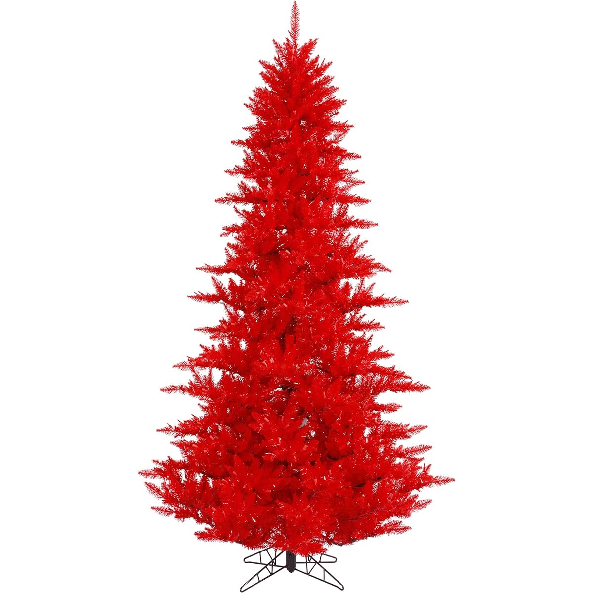 Vickerman 3ft Red Fir Artificial Christmas Tree Lights Seasonal Home Decor