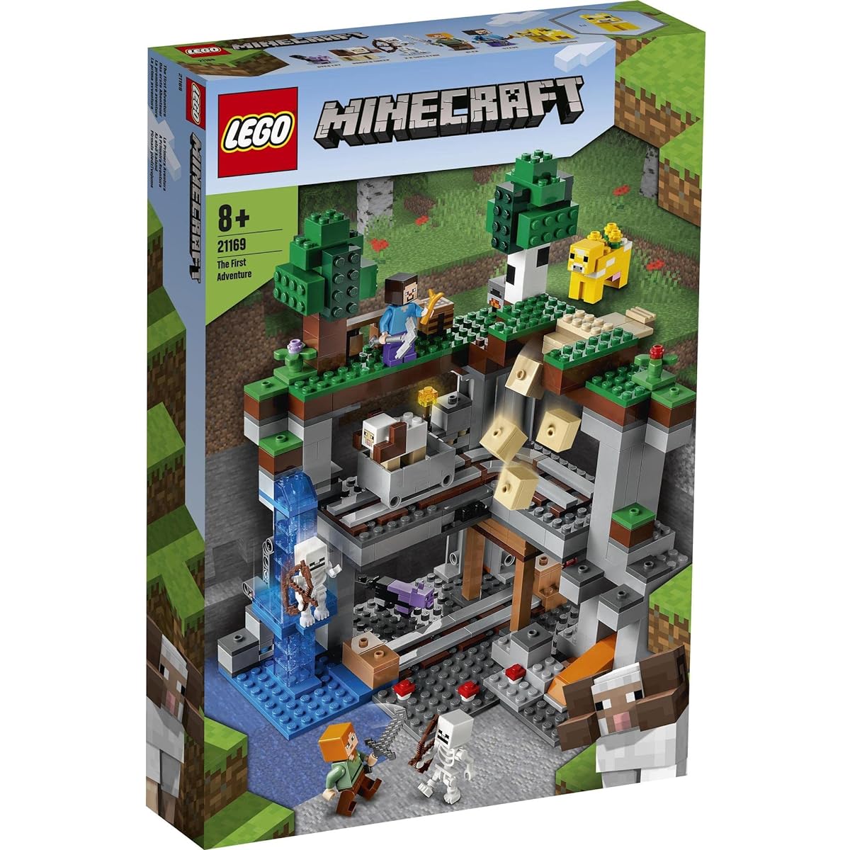 LEGO Minecraft First Adventure 21169 Toy Video Game Boys Girls Ages 8 and up