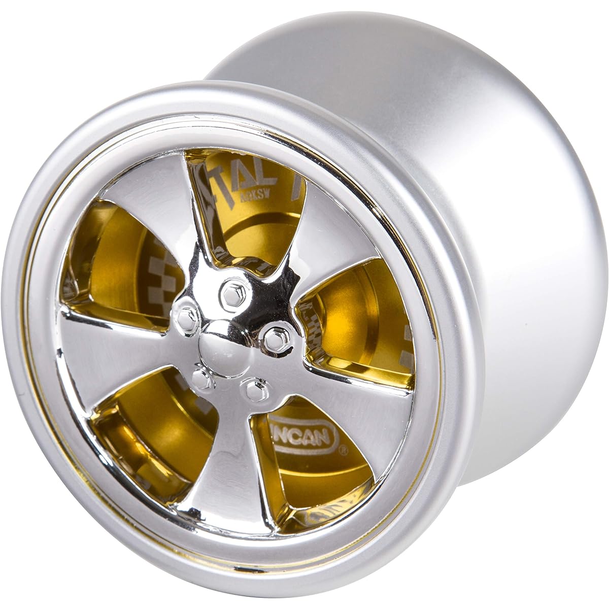 Duncan Metal Racer Yo-Yo - Yellow # by: yoyosam2006