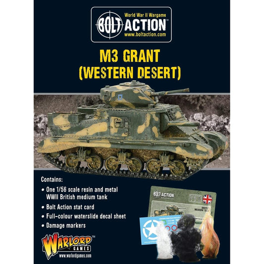 Warlord Games, Bolt Action, M3 Grant (Western Desert)