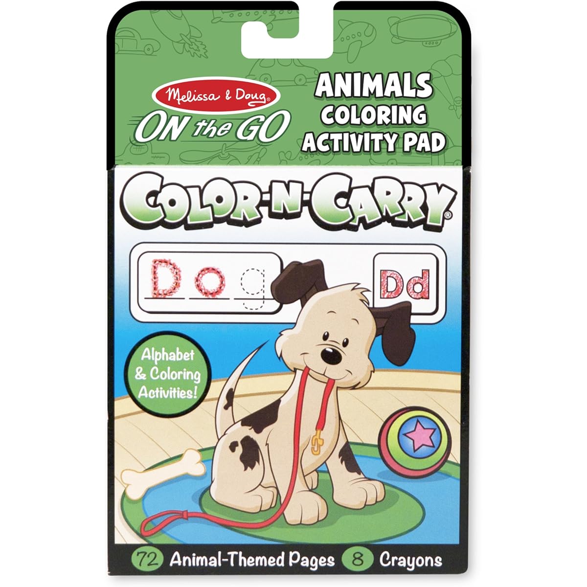 Melissa & Doug Color and Carry Coloring Book - Animals 5393 [Parallel Import]
