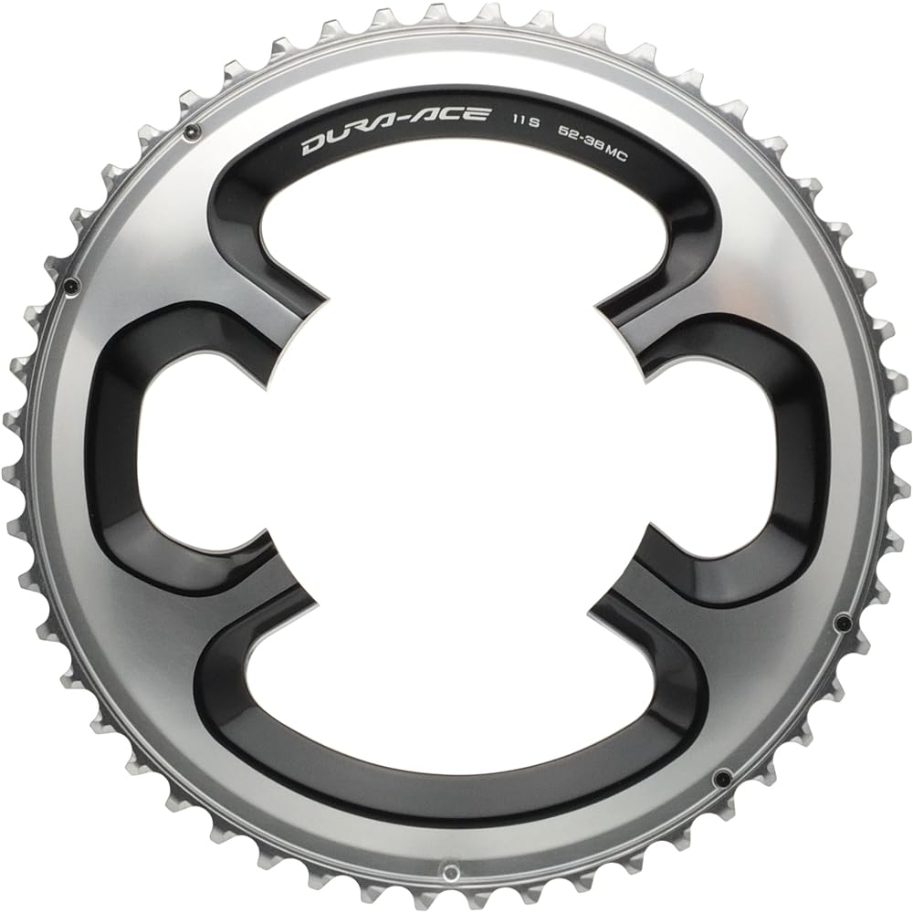 SHIMANO chain ring with hook teeth 52T-MBFC-9000 chain link 52T Y1N298