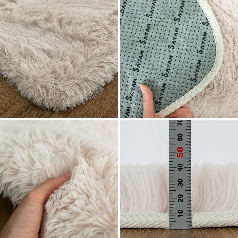 Sayang Sayan Excellent Muty II Washable Shaggy Carpet 220 x 320 Seal 6 Tatami