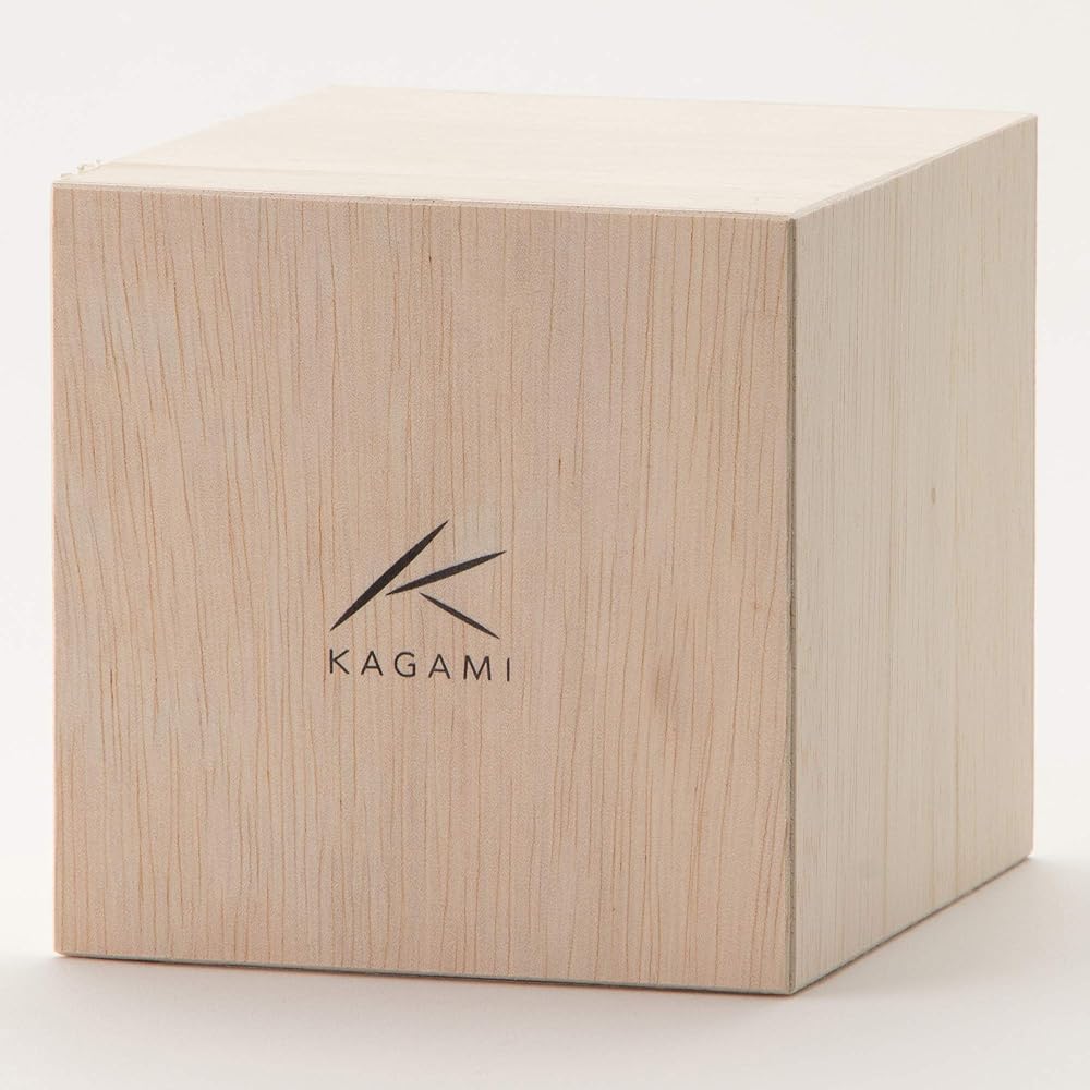 Kagami Crystal (Kagami) Rock Glass Mugibata Clear 250cc T741-2807