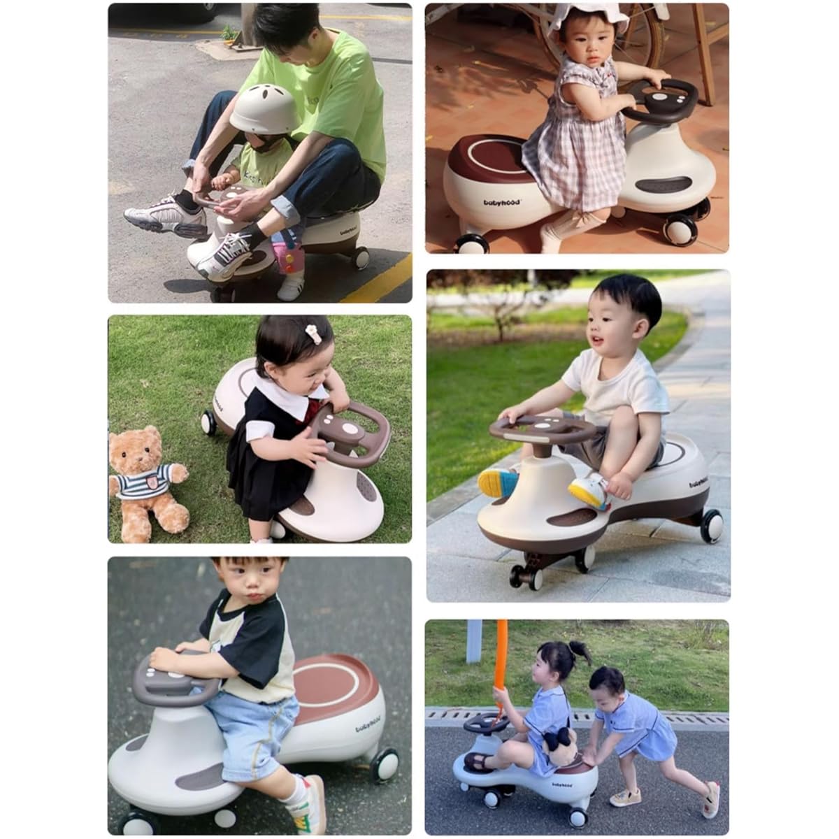 Gorocking Swing Car Ride-on Toy