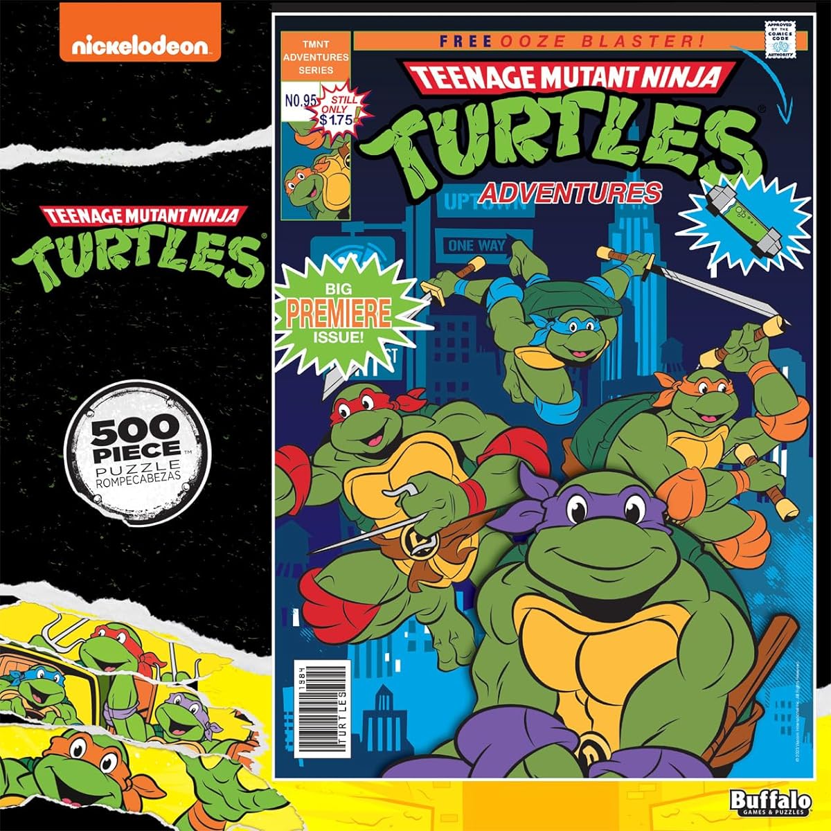Buffalo Games - TMNT - Adventures No 2-500 Piece Jigsaw Puzzle