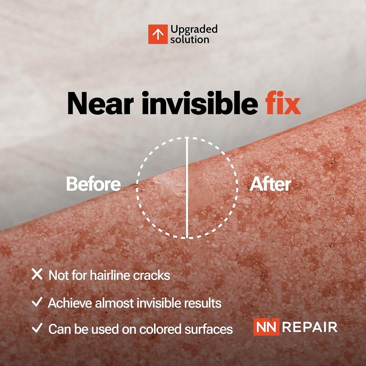 Uba Tuba & Red Stone Repair Kit (Red, Black & Clear Colors) - Great as a granite repair kit Also great as a quartz countertop repair kit Also great as a ceramic, tile and porcelain repair kit