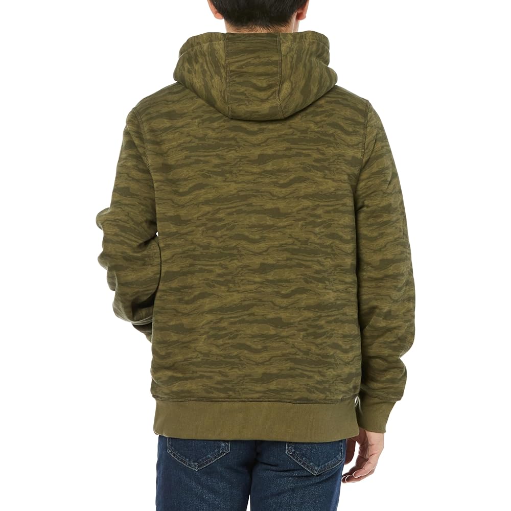 Pullover Hoodie Sherpa Lining Men's