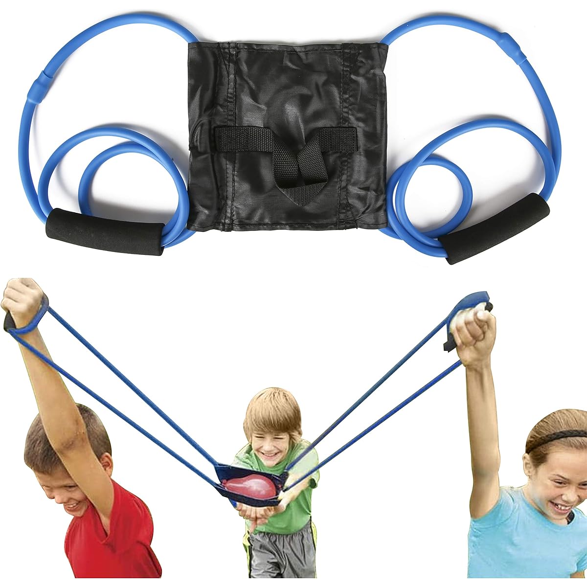 PROLOSO Water Balloon Launcher / Slingshot / Cannon Water Balloon Catapult / Slingshot Toys for Outdoor Party Water Games