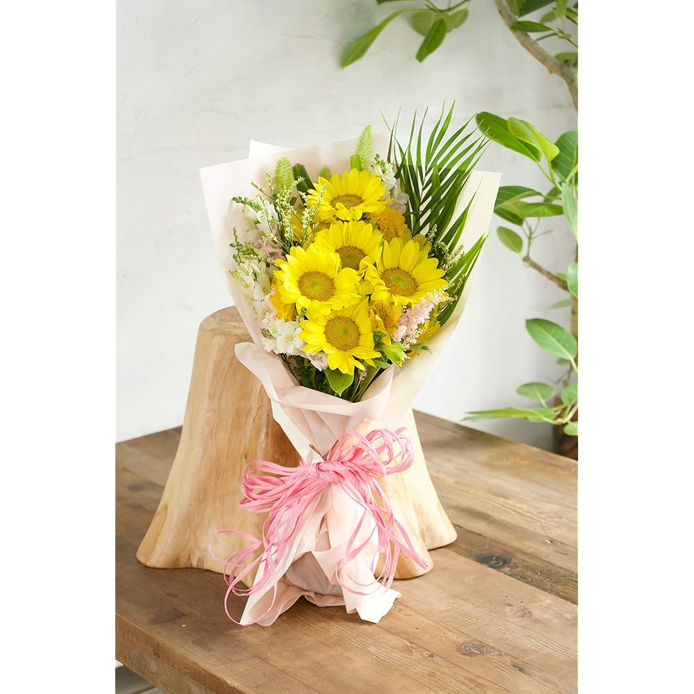 HitoHana Sunflower Bouquet Yellow M Standard