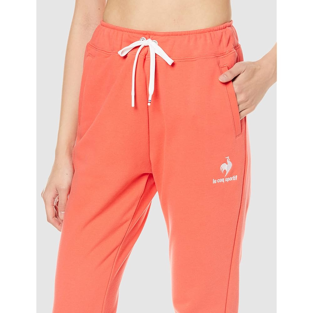 [Le Coq Sportif] Long Pants, Training Sweatpants, Sweat Absorbent, Stretch, Gym, One Point, Women's
