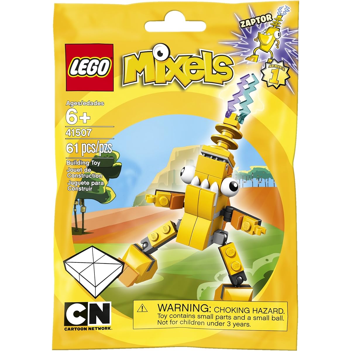 LEGO Mixels 41507 Zaptor Building Set