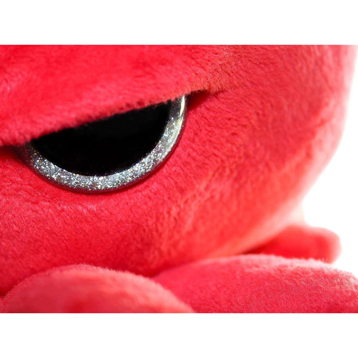 Grumpy Baby Octopus - Adorable Super Soft Squishy Plush Toy (Glitter Eyes) - Large 12 Inch - Unique Gift for Kids and Adults