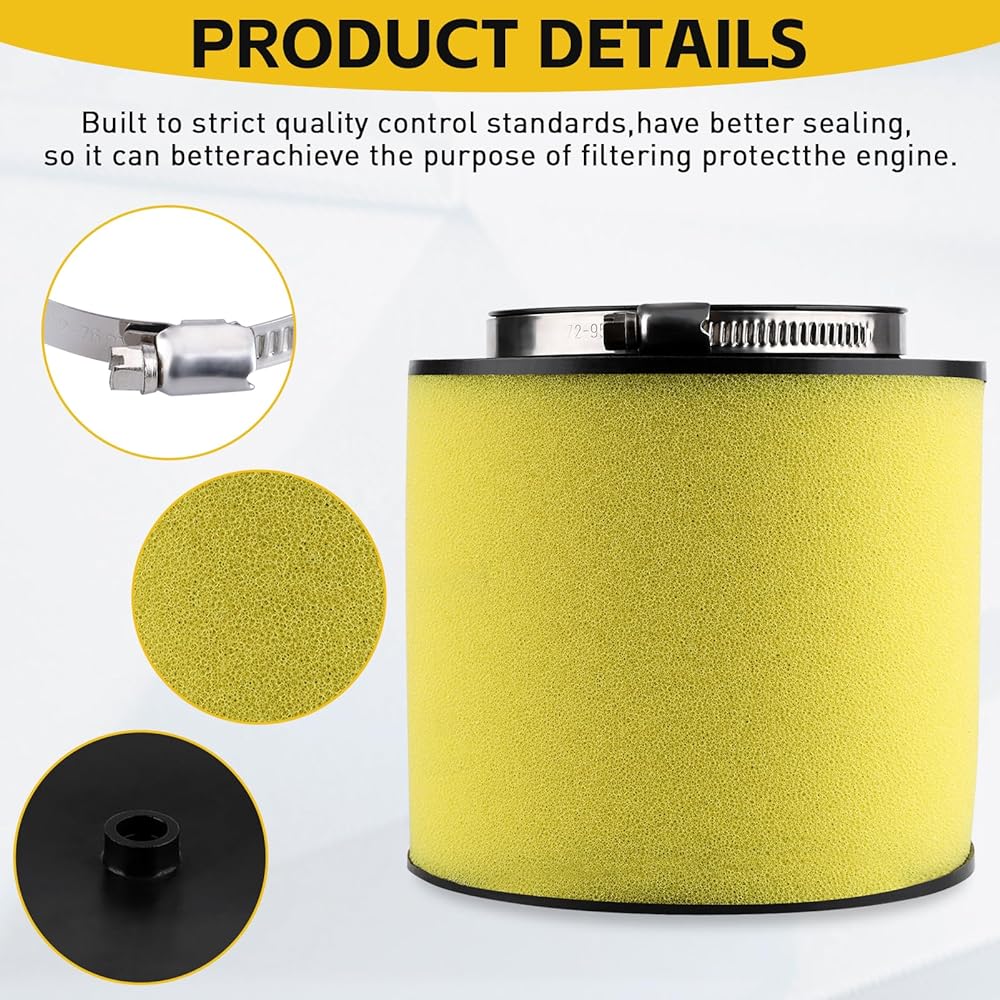 17254-HC5-900 Air Filter Element Cleaner for Honda TRX300 TRX300FW TRX400FW TRX450S TRX450ES TRX450FE TRX450FM 1992-2004