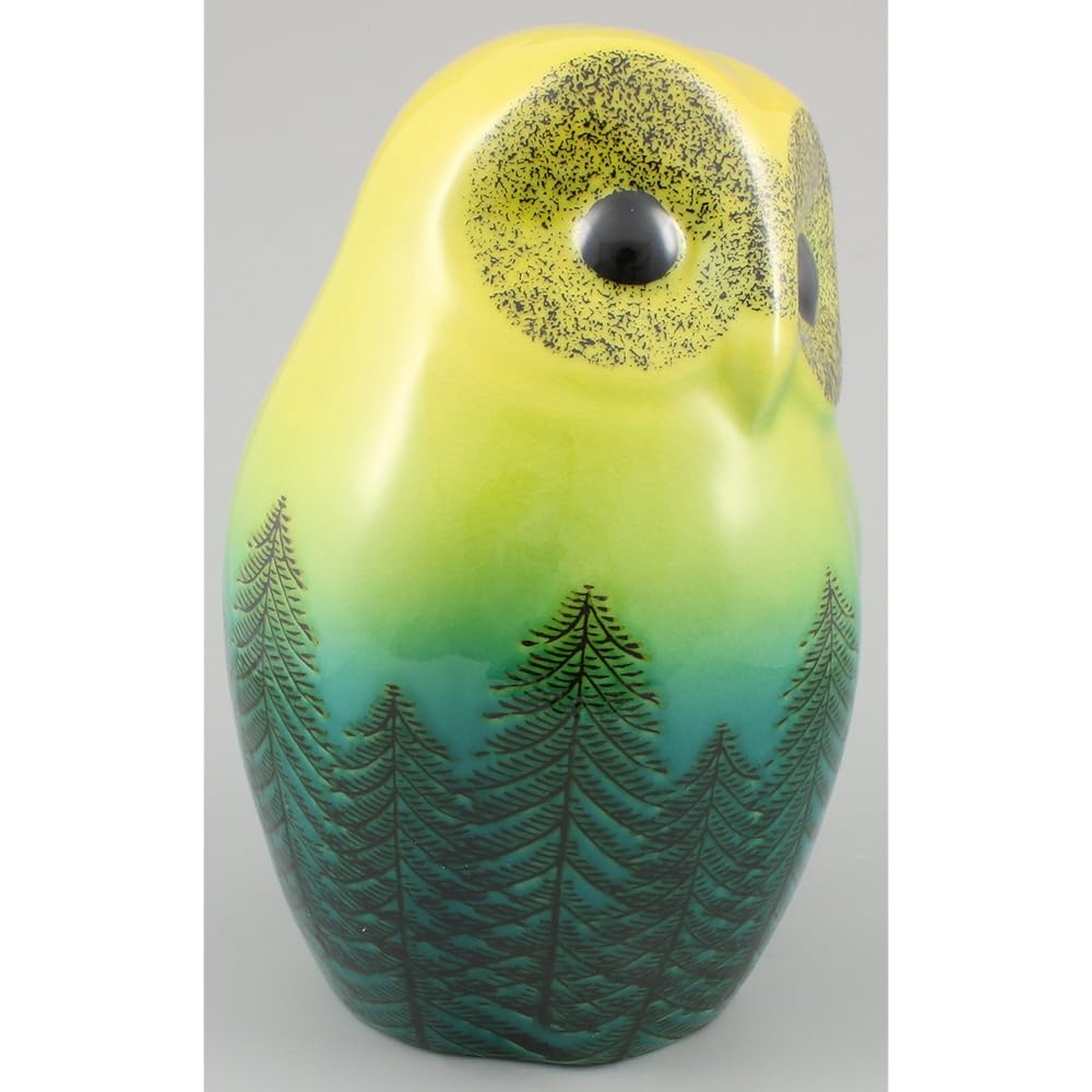 Kutani Ware Owl No. 6 Tree A-0008
