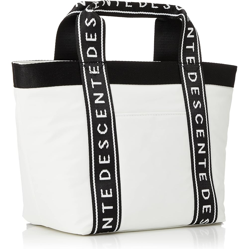 [DESCENTE GOLF] Pouch Round Bag Logo Tape Golf DQCVJA43 WH00 (White)
