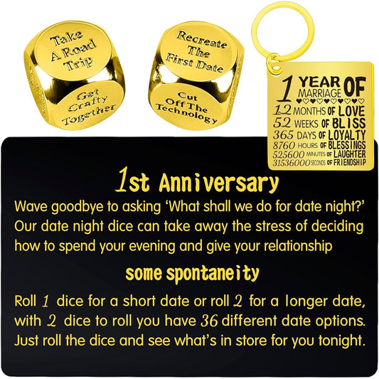 1st Anniversary Dice