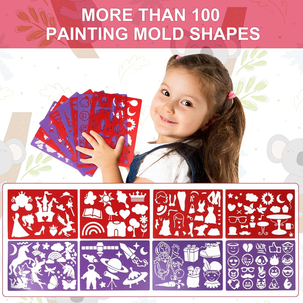 Erasable Doodle Book Set for Children (Koala)