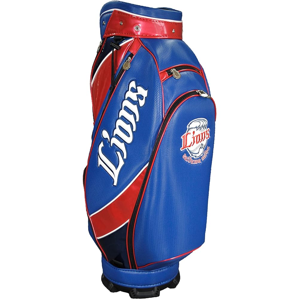 LEZAX Saitama Seibu Lions 9.5 Type Caddy Bag Navy SLCB-2437