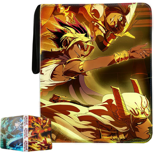 sabermaster Yu-Gi-Oh Trading Card Binder 720 Card Collector Album Holder with 40 Removable Sleeves Gift for Boys and Girls (4)