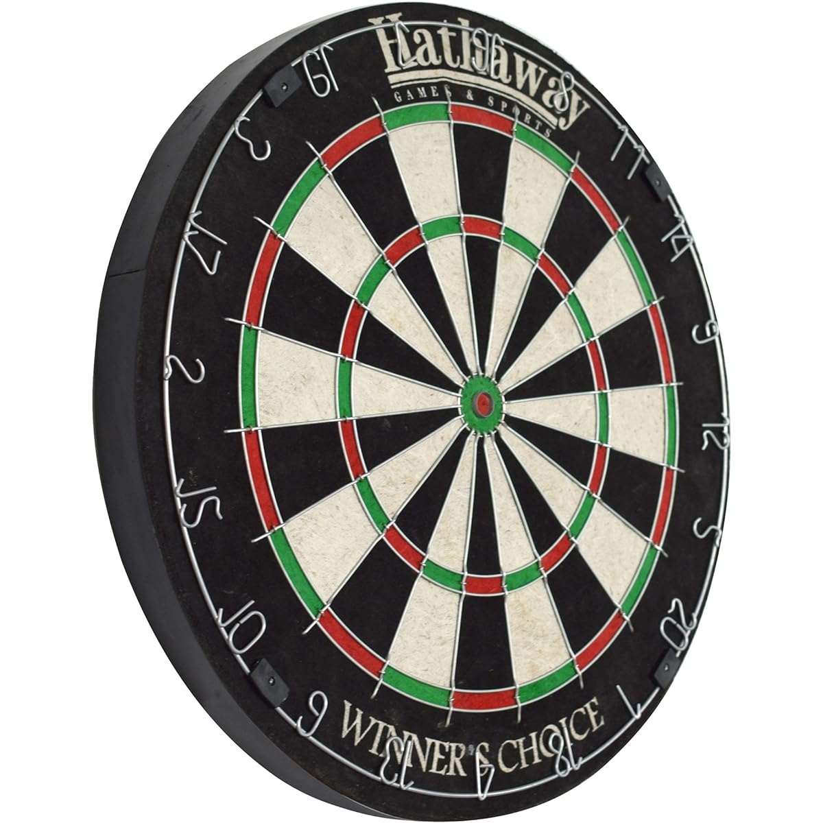 Hathaway Winners Choice 46cm Sisal Fibre Bristle Dartboard