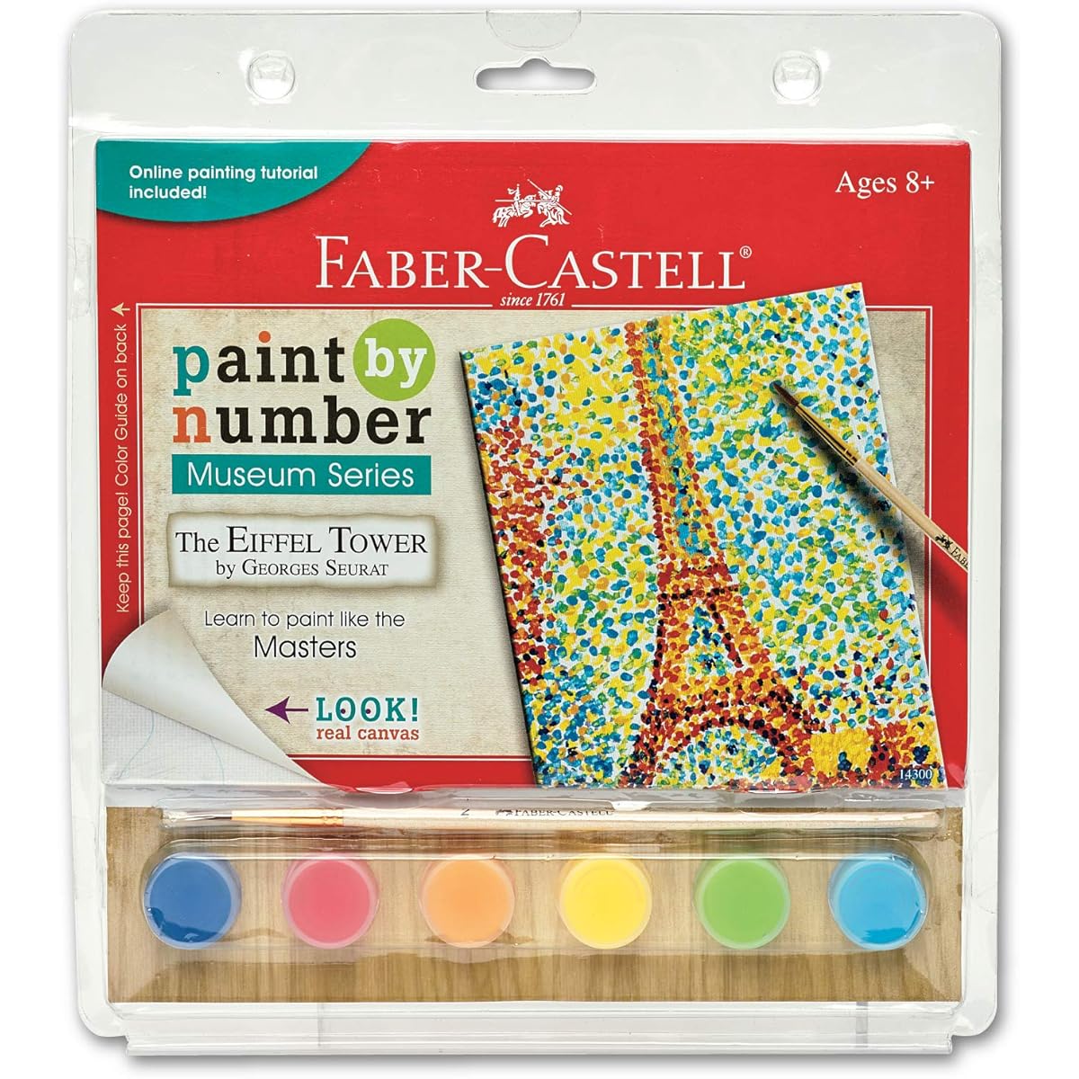 Faber-Castell 14300 Paint by #Museum Series - The Eiffel Tower Playset