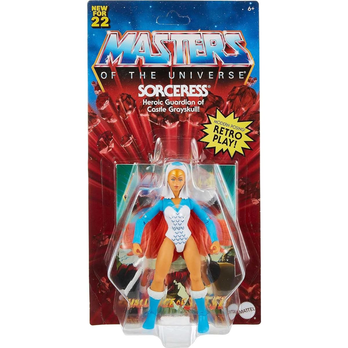 Masters of the Universe Origins Sorceress Action Figure, 5.5-inch Collectible Masters of the Universe Figure with Accessory