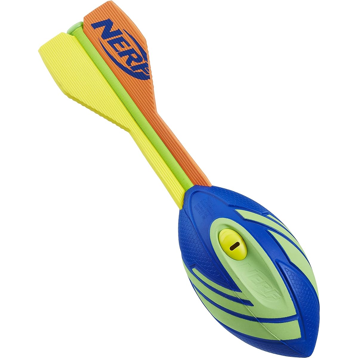 Hasbro A0366ES1 - Nerf Vortex Aero Whaler Green Football, Outdoor Activity Toy