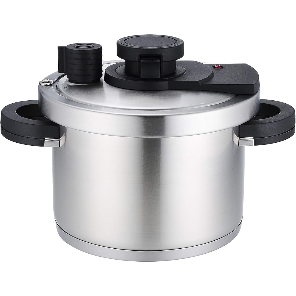 Meyer Pressure Cooker Stainless Steel IH Compatible Pressure Cooker "Premium Pressure Cooker 4.0L" [Domestic Genuine Product] PRM-PC4.0