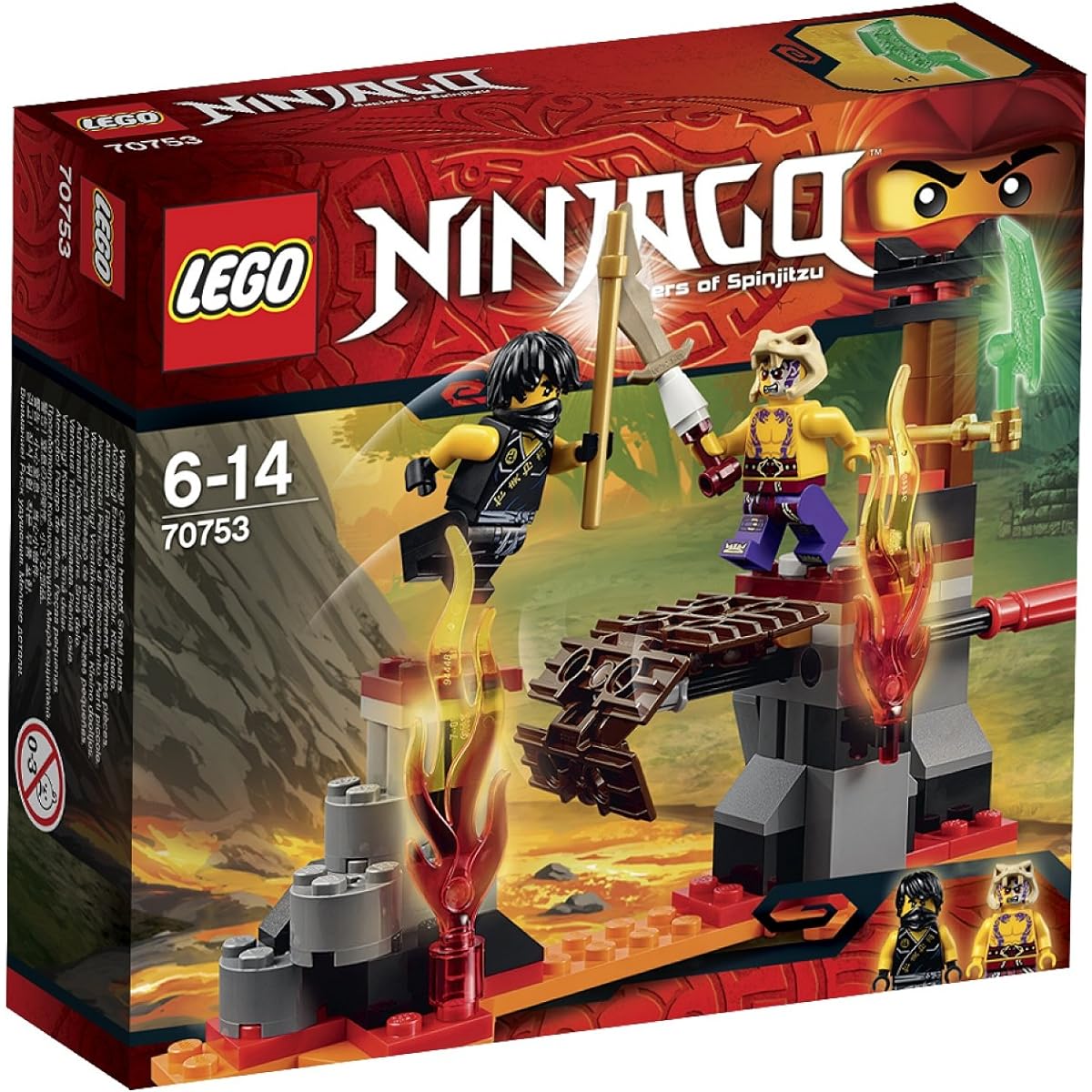 LEGO Ninjago Magma Bridge 70753