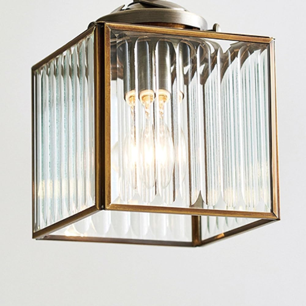 Interform Spotlight LT-1356ST Costca with Incandescent Bulb Stripe Retro Antique Gold