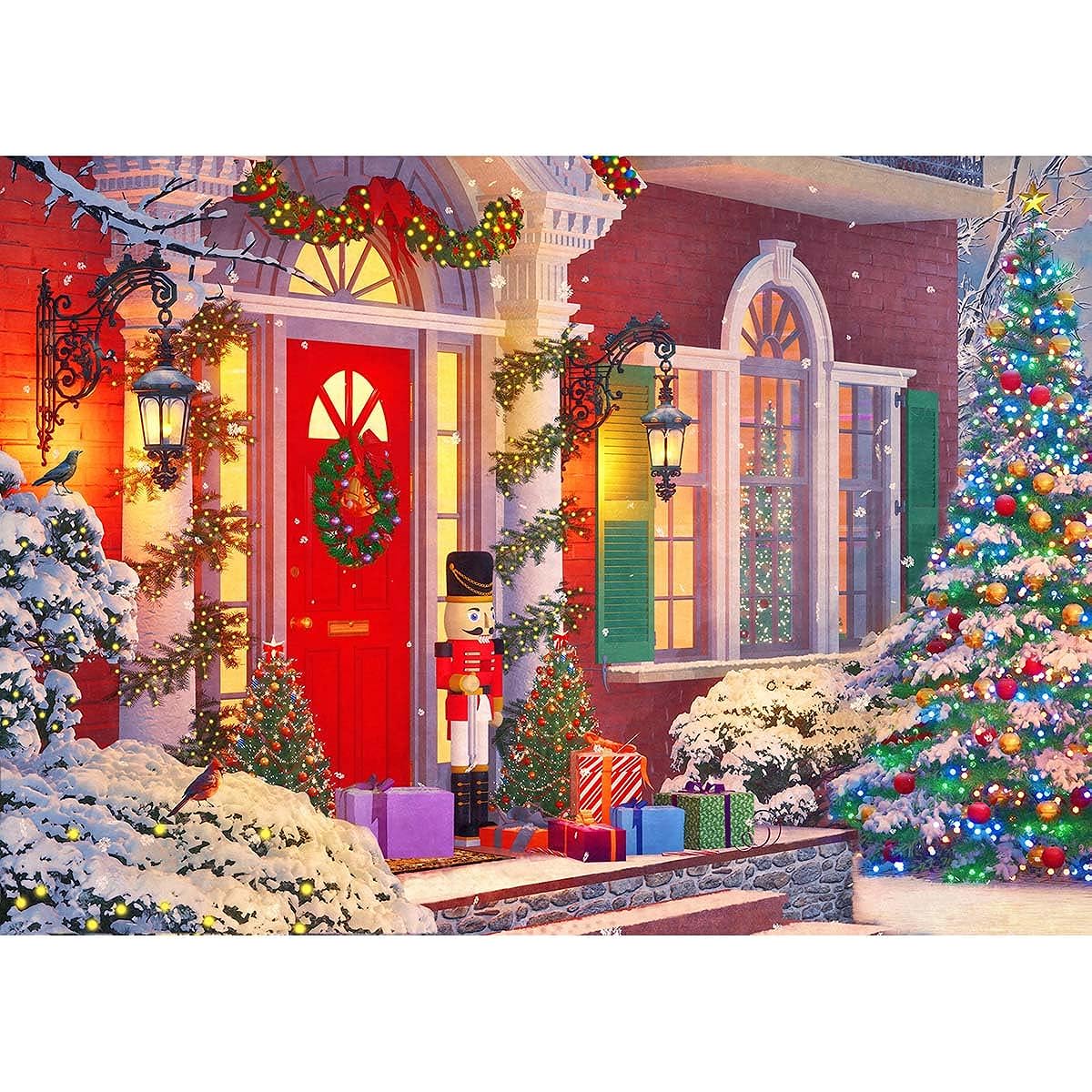 Springbok Christmas House 500 Piece Jigsaw Puzzle for Adults Made in the USA