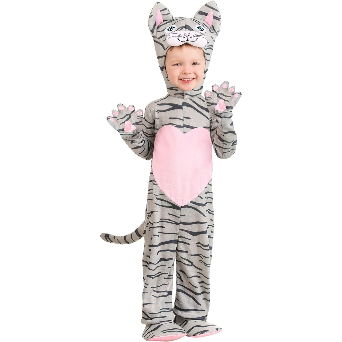 Cute kitten costume for toddlers.