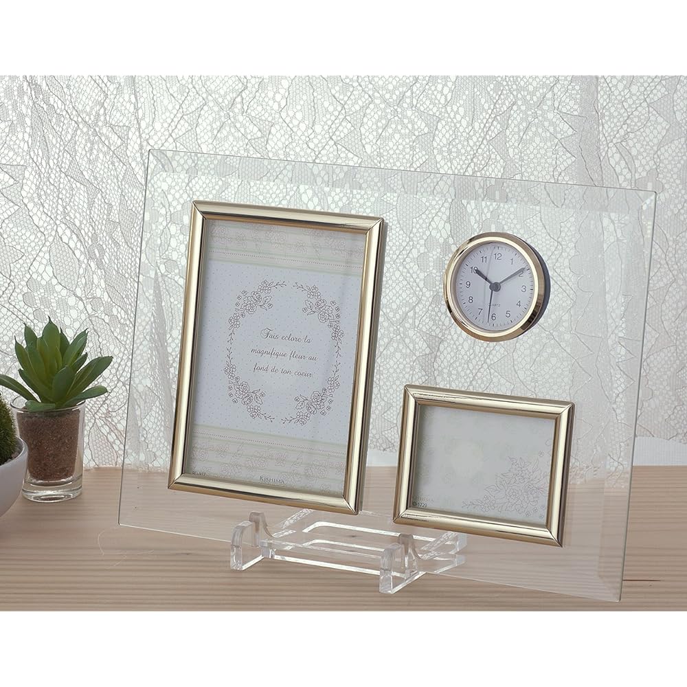 Kishima Glass Interior Frame Clear 25W 0.5D 18H KG-8989
