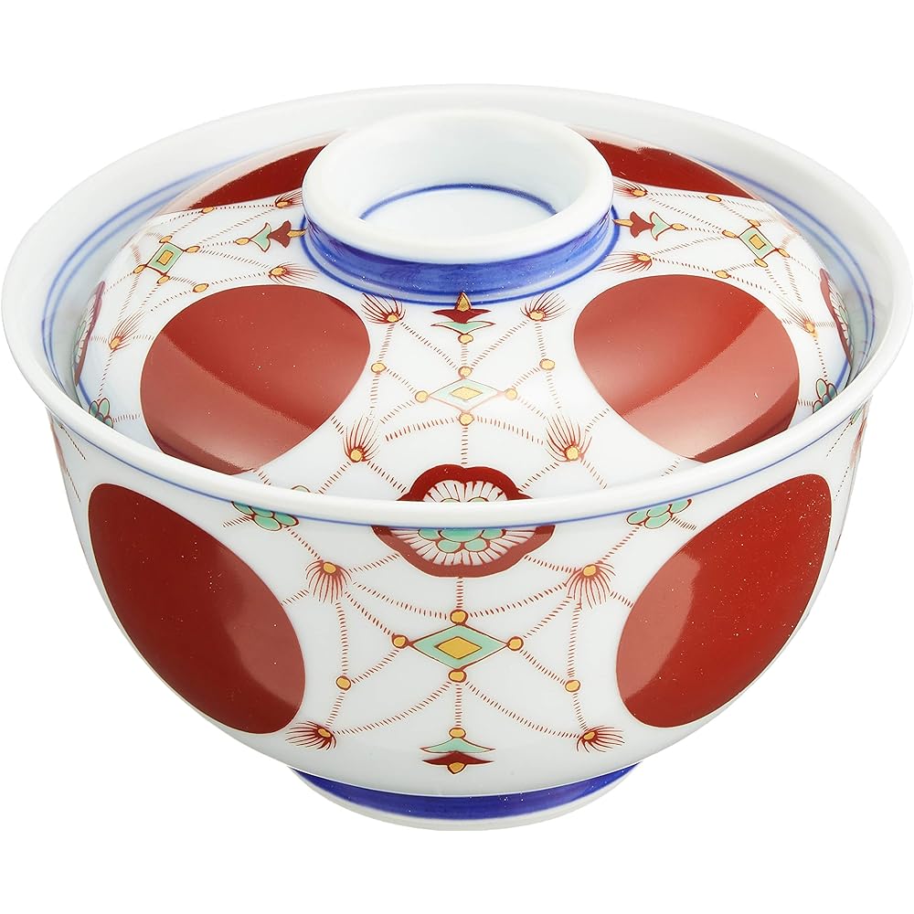 Arita ware, Takeken kiln, circle pattern, sweets bowl, set 54079