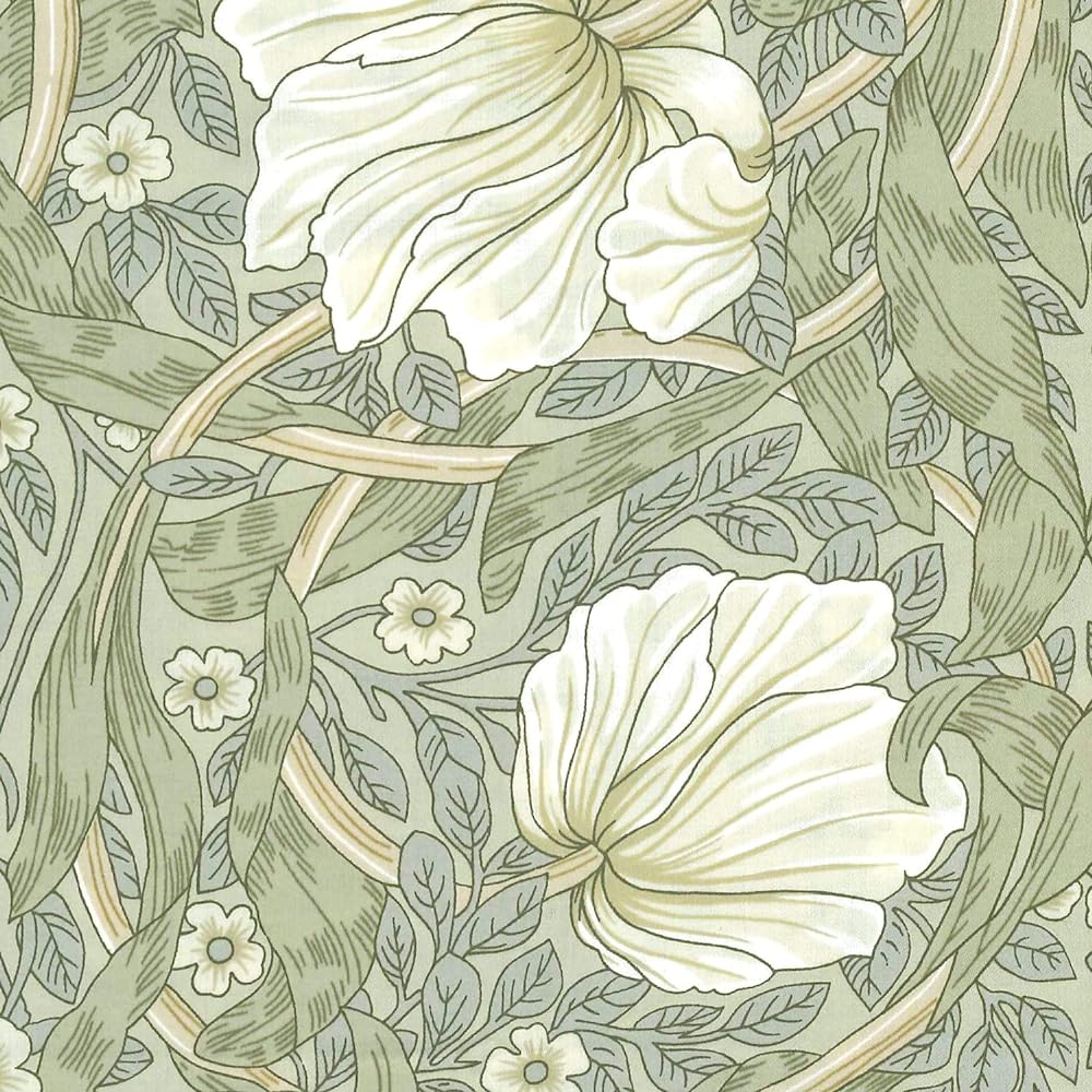 Romance Kosugi Made in Japan V&A (Victoria and Albert Museum) Pimpernel Duvet Cover Single Long Green