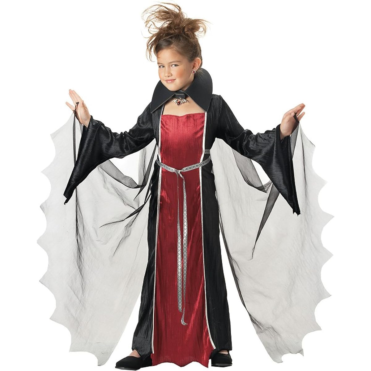 Vampire Girl Child Costume Vampire Girl Child Costume ♪ Halloween ♪ Size: Plus (10-12)