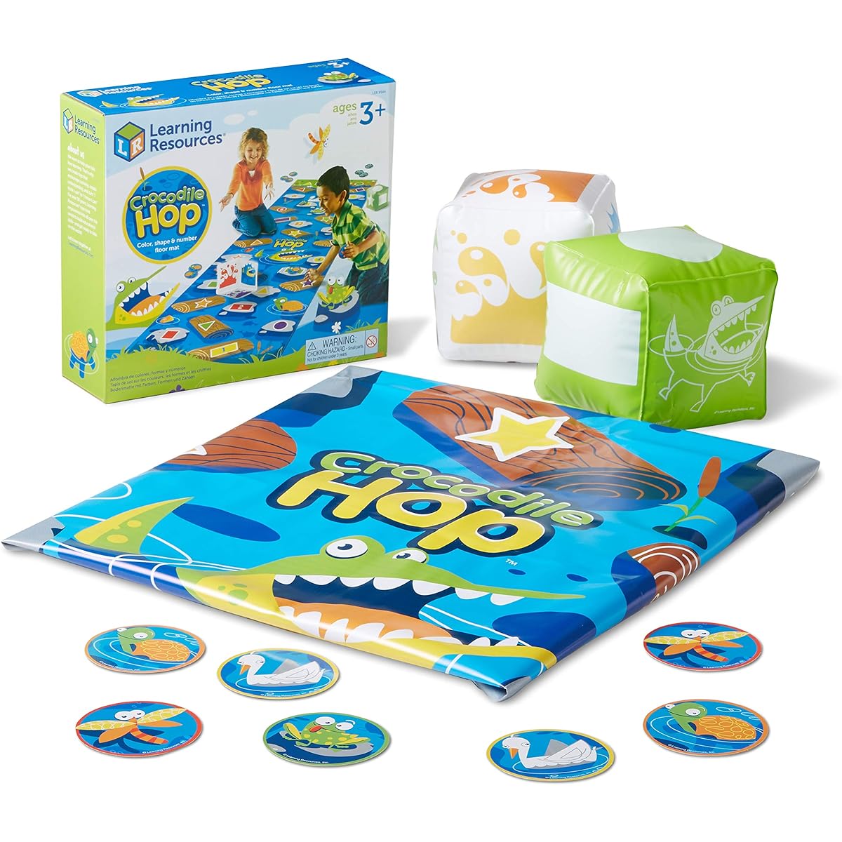 Learning Resources Crocodile Hop Floor Game LER9544