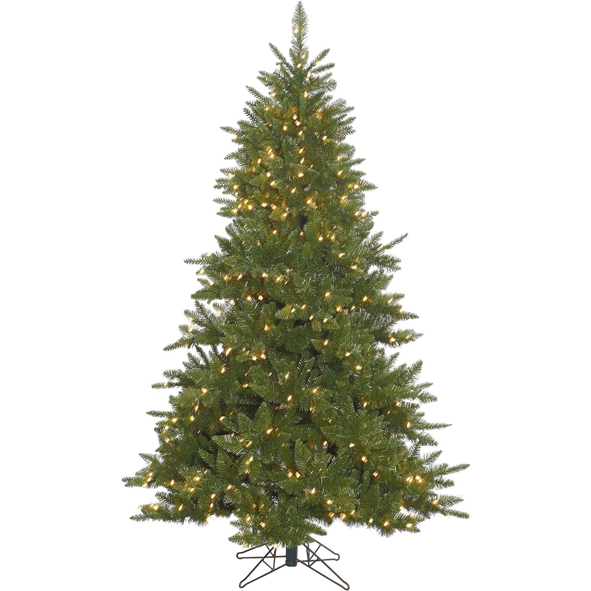 Vickerman 7.5ft Durango Spruce Artificial Christmas Tree with Clear Duralite Lights, Artificial Christmas Tree, Seasonal Home Decor