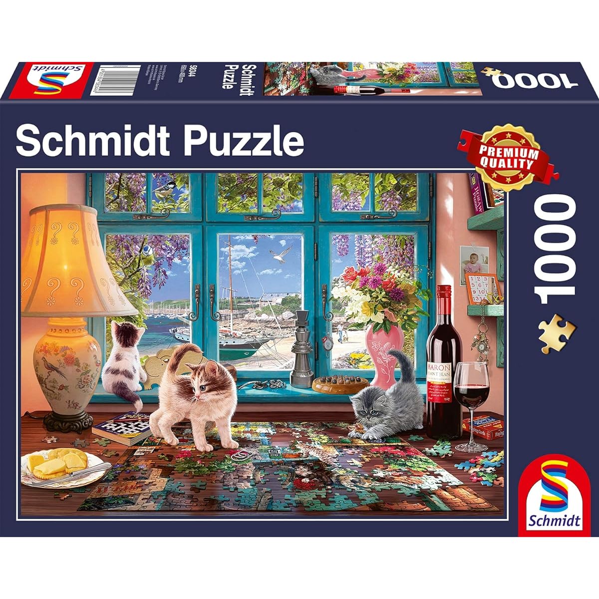 Schmidt Spiele-At the Puzzle Table, 58344