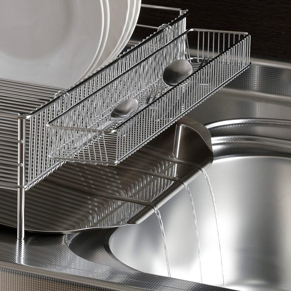 La Base NEW Drainer Basket Large Vertical Type 3 Piece Set DLM-8585