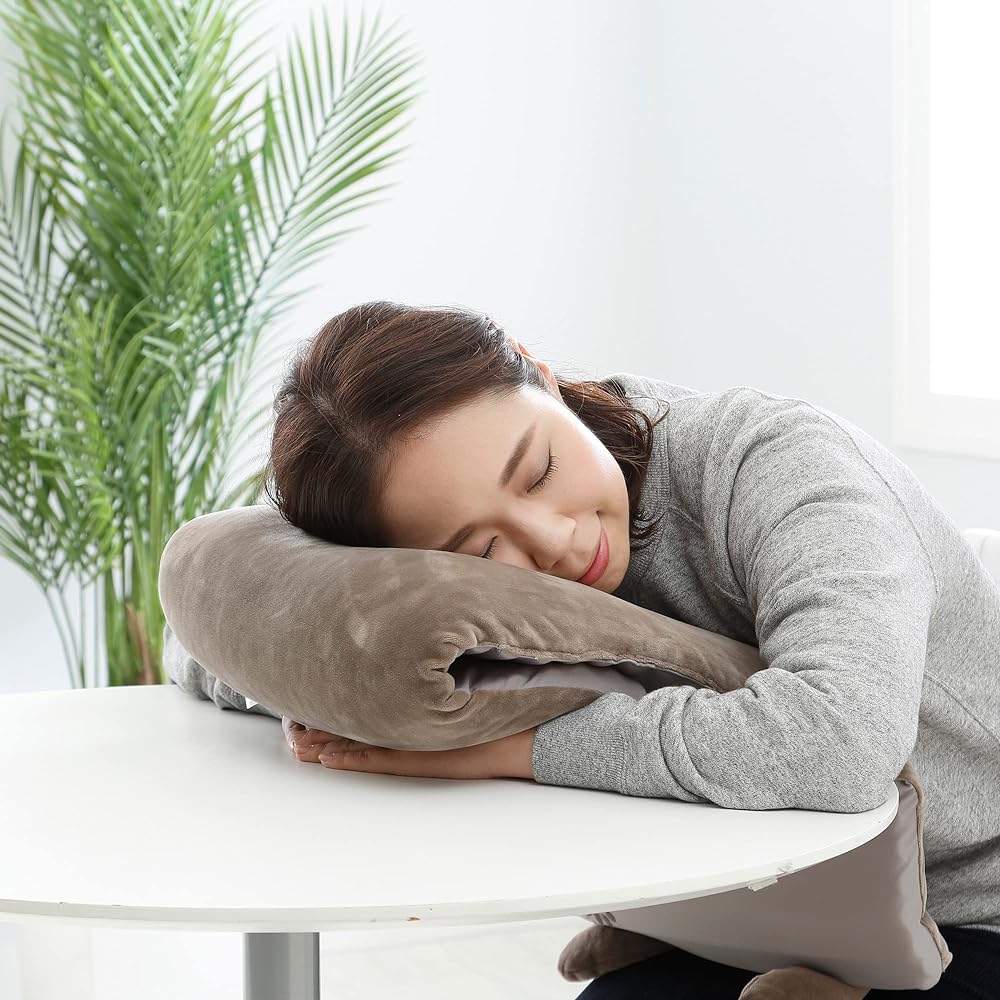 nishikawa [Nishikawa] Snoopy Nap Pillow PEANUTS Office Nap Desk Pillow Pillow Home Backrest Round Multi konemuri 243600210 35 x 85cm